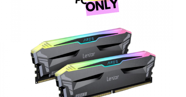 Lexar 32GB (2x16GB) ARES RGB DDR5 RAM 6000MT/s CL30 Desktop Memory